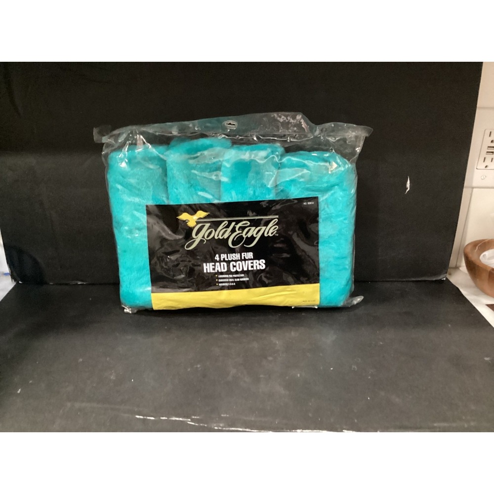 Vtg Gold Eagle 4 Plush Fur Club Covers 1,3,5,X NEW